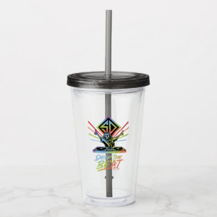 Laat de beat vallen: DJ Scooby-Doo Acryl Drinkbeker