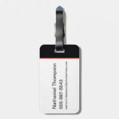 Laat de beat vallen: DJ Scooby-Doo Bagagelabel (Achterkant verticaal)