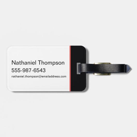 Laat de beat vallen: DJ Scooby-Doo Bagagelabel (Achterkant horizontaal)