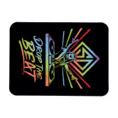 Laat de beat vallen: DJ Scooby-Doo Magneet (Horizontaal)