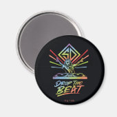 Laat de beat vallen: DJ Scooby-Doo Magneet (Voorkant / Achterkant)