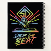 Laat de beat vallen: DJ Scooby-Doo Notitieboek (Achterkant)