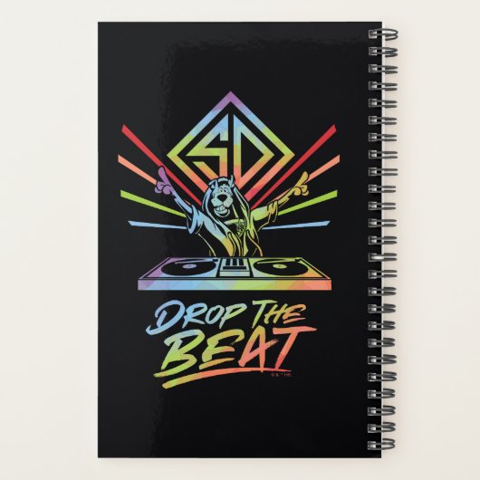 Laat de beat vallen: DJ Scooby-Doo Planner (Achterkant)