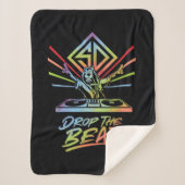 Laat de beat vallen: DJ Scooby-Doo Sherpa Deken (Voorkant)