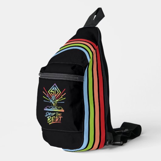 Laat de beat vallen: DJ Scooby-Doo Sling Bag (Rechterhoek)