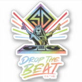 Laat de beat vallen: DJ Scooby-Doo Sticker (Voorkant)