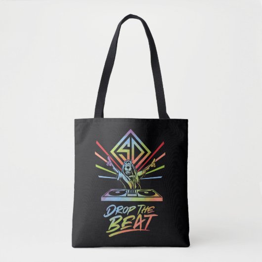 Laat de beat vallen: DJ Scooby-Doo Tote Bag (Voorkant)