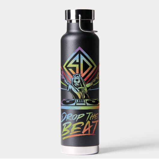 Laat de beat vallen: DJ Scooby-Doo Waterfles (Links)