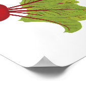 Laat de BEET vallen Poster (Hoek)