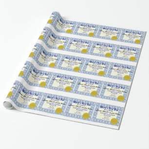 Laat de beste prijs voor het beste papieren certif cadeaupapier