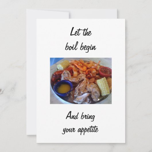 LAAT DE BOEK INVITATIE BEGINNEN KAART (Voorkant)