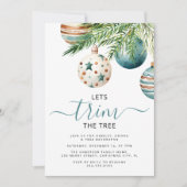 Laat de boom snoeien | kerstfeest kaart (Voorkant)