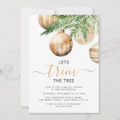 Laat de boom snoeien | kerstfeest kaart (Voorkant)