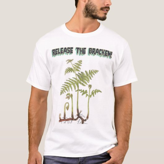 Laat de Bracken los! T-shirt (Voorkant)