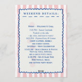 Laat de bubbels knallen – Afscheidsceremonie voor  Kaart (Achterkant)