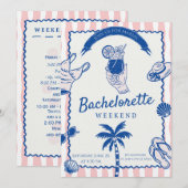 Laat de bubbels knallen – Afscheidsceremonie voor  Kaart (Voorkant / Achterkant)