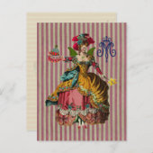 Laat de Cake ~ Briefkaart eten / Invitaties 4,25 x (Voorkant / Achterkant)