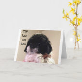 LAAT DE CELEBRAAT "U" VOOR U ZIJN **75** KAART (Gele Bloem)