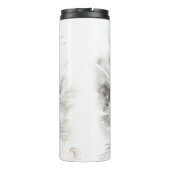 Laat de Cowboy Ride Thermische Bekercan Thermosbeker (Achterkant)