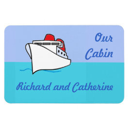 Laat de Cruise Gepersonaliseerde Marker van de Deu Magneet