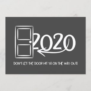 Laat de deur je niet raken op de weg naar buiten! kaart