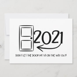 Laat de deur je niet raken op de weg naar Kerstmis