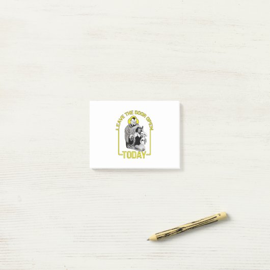 Laat De Deur Vandaag Open Post-it® Notes (Op bureau)