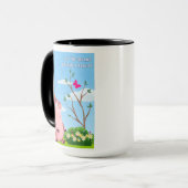 Laat de droom- varken citeren mok (Voorkant links)