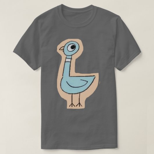 laat de duif de bus niet rijden 15 t-shirt (Design voorkant)