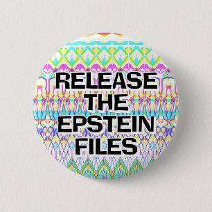 Laat de Epstein-documenten vrij, je mag de woorden Ronde Button 5,7 Cm