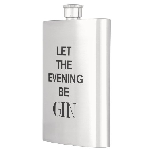 LAAT DE FANTASIE VAN GIN Funny GIN Alcohol PLAATSE Flacon (Links)