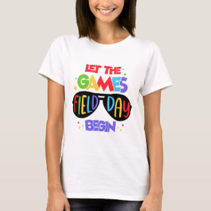 Laat de feestdag van de Spelen op de laatste dag v T-shirt