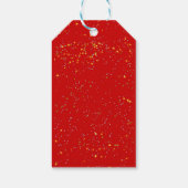 Laat de Feestdagen een grappig kerstfeest worden Cadeaulabel (Achterkant)