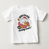 Laat de feestvreugde los - Schattigee hondenkerst (Voorkant)