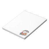 Laat de feestvreugde los - Schattigee hondenkerst Notitieblok (Linkerzijde)