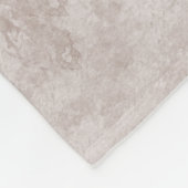 Laat de Flowers Bloom Earth Tone Fleece Blanket Deken (Hoek)