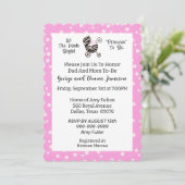 Laat de Fondsen Beginnen “PRINSES” Uitnodiging (Staand voorkant)