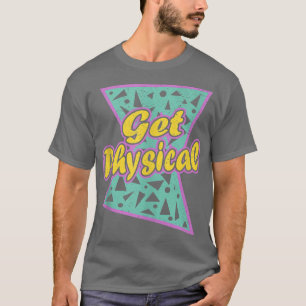 Laat de fysieke T-shirt van de Gym van de Werkgele