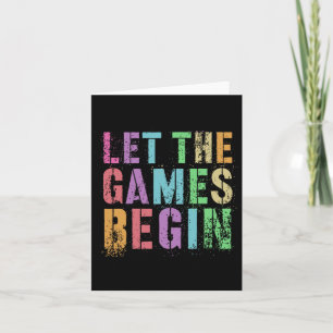 Laat de games beginnen met de legende van de schoo kaart