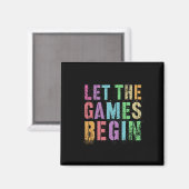 Laat de games beginnen met de legende van de schoo magneet (Voorkant / Achterkant)