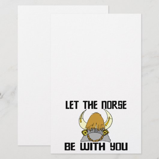 Laat de genen bij je zijn briefpapier (Voorkant / Achterkant)