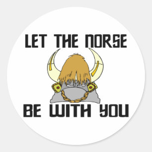 Laat de genen bij je zijn ronde sticker