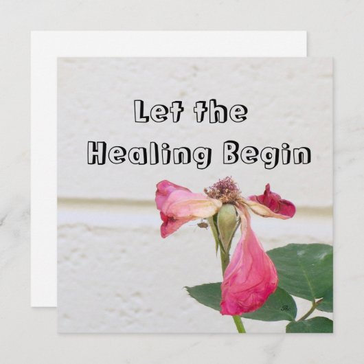 Laat de genezing beginnen met Kaart! (Voorkant / Achterkant)