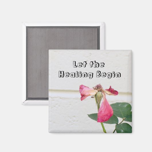 Laat de genezing beginnen met magneet (Voorkant / Achterkant)