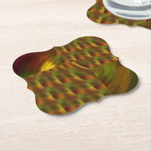 "Laat de Gevolgen"het Onderzetter van het Document (Gekanteld)