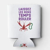 Laat de goede tijden draaien! blikjeskoeler (Achterkant)