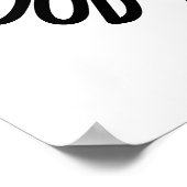 Laat de goede tijden grappige broodpuns vormen poster (Hoek)