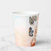 Laat de goede tijden koken zeevruchten verjaardags papieren bekers (Rechts)