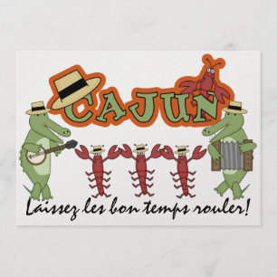 Laat de Goede Tijden rollen! Cajun stijl! SRF Kaart