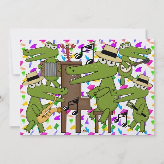 Laat de Goede Tijden rollen! Cajun stijl! SRF Kaart (Voorkant)